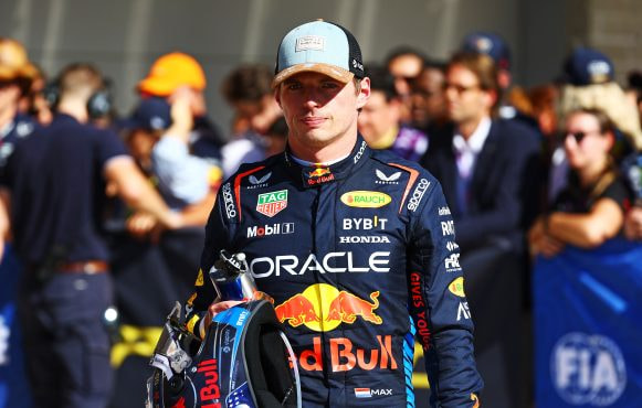 Max Verstappen pictured at the 2024 US Grand Prix.