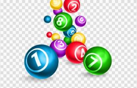 An Image Showing a Bunch of Lottery Balls