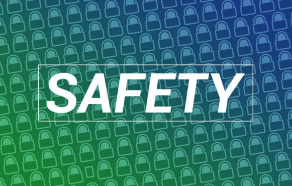 Multiple Padlocks on a Screen with Safety Writing