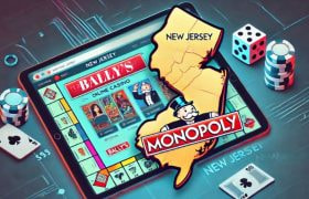 Bally's online casino app MONOPOLY New Jersey