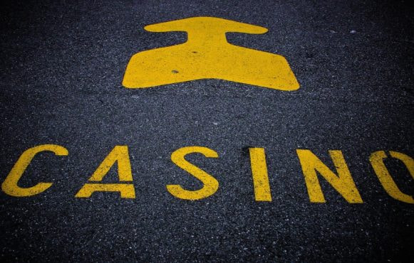 A Sign for a Casino Property