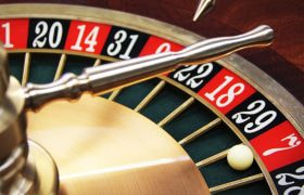 A Casino's Roulette Wheel