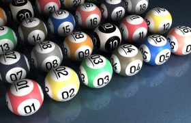 An Assortment of Bingo Balls