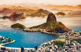 An Aerial Photo of Rio De Janeiro