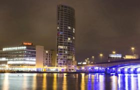 Belfast City Centre at Night