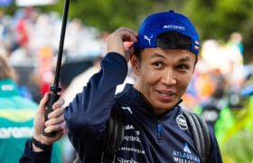 Alex Albon at the 2025 Australian GP