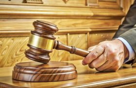 A Judge Holding a Hammer