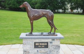 Mick The Miller's Bronze Statue in Ireland.