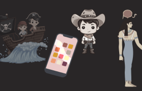 Online slots game themes and a mobile app