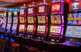 Slot Machines at a Land-Based Casino