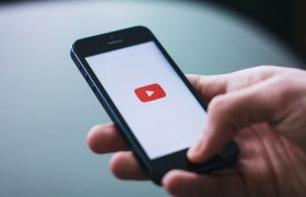 YouTube Being Accessed on a Smartphone