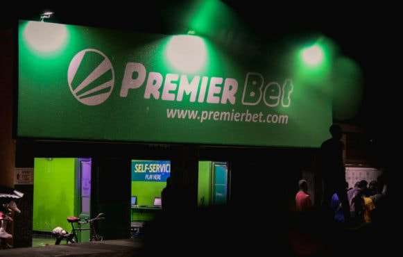 A Betting Shop with Customers