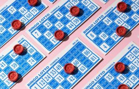 Bingobrickor med markörer