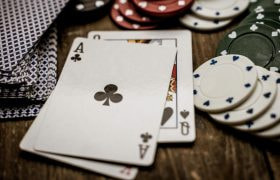 Poker Hand and Chips