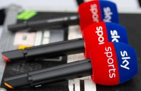 Three Sky Microphones Standing by for Action