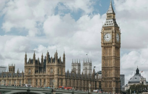 An Image Showing the UK's Houses of Parliament Building and Big Ben
