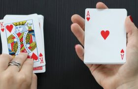 Blackjack Cards with a Value of 21