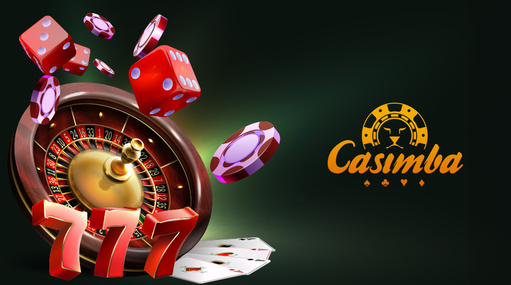 The Casimba Casino Logo on a Coloured Background