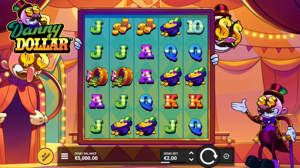 Danny Dollar Slot Demo Gameplay