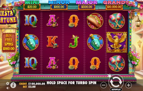 Screenshot from the New Fiesta Fortune Slot by Pragmatic Play
