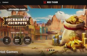 Screenshot from the New Jackrabbit Jackpots Slot by Red Tiger Gaming