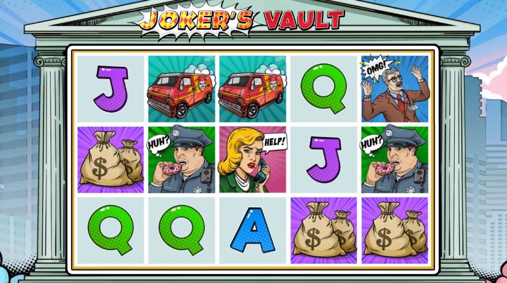 Screenshot from the New Joker's Vault by BF Games Game