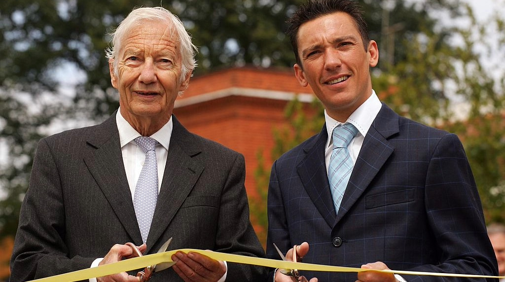 Lester Piggott and Frankie Dettori pictured in 2007.