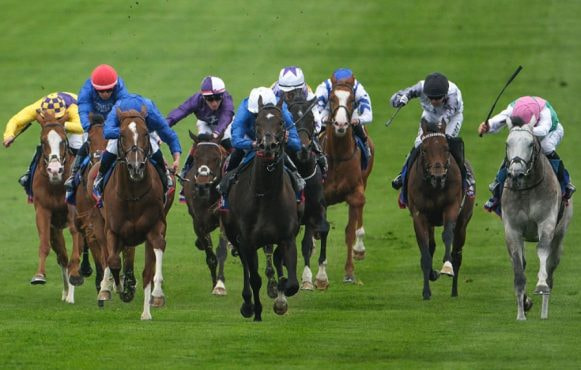 The Field Dash to the Line in the 2025 2000 Guineas.