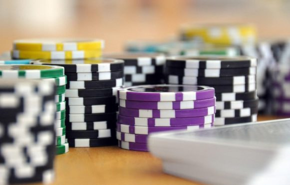 Poker Chips and Playing Cards