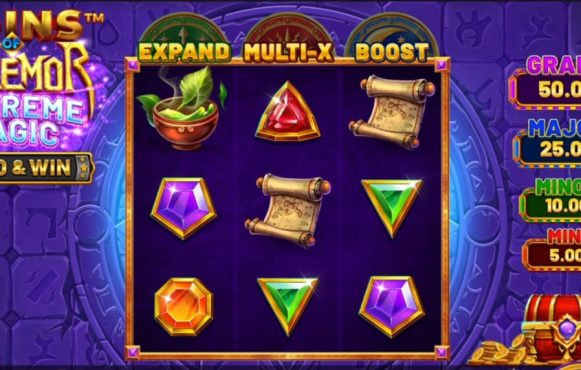 Coins of Alkemor Hold and Win Gameplay