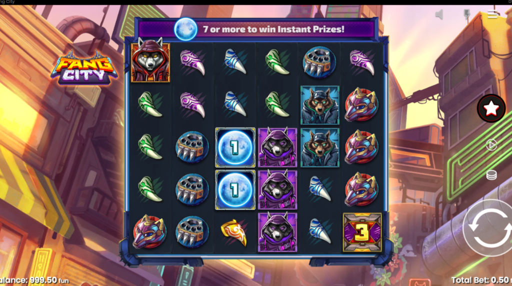 The Fang City Slot in Action