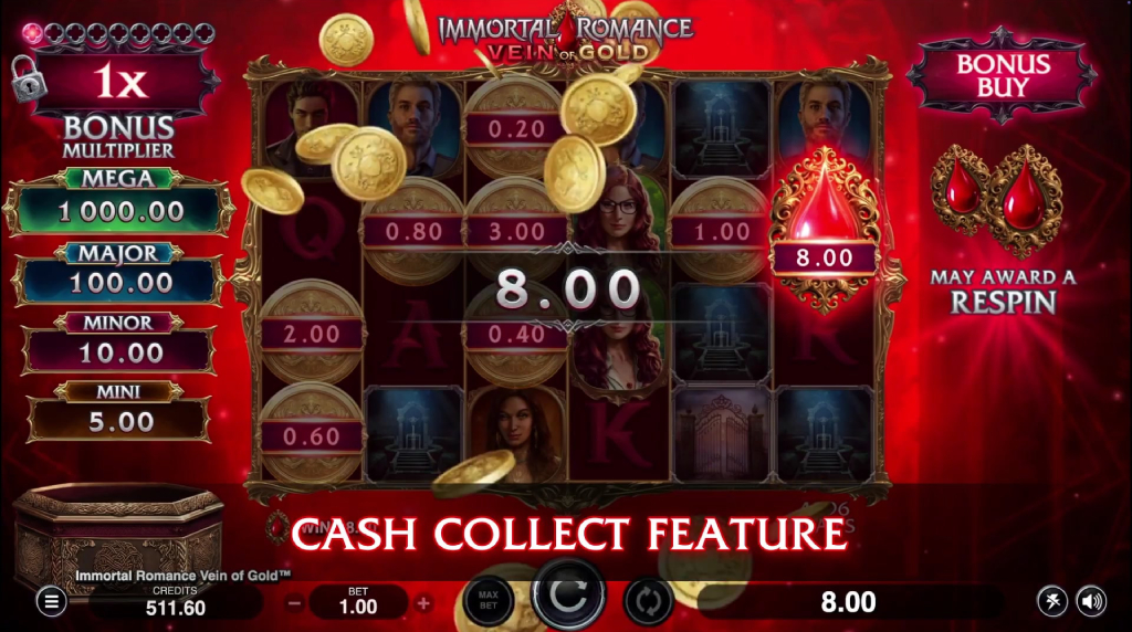 Screenshot of the Cash Collect of Vein of Gold