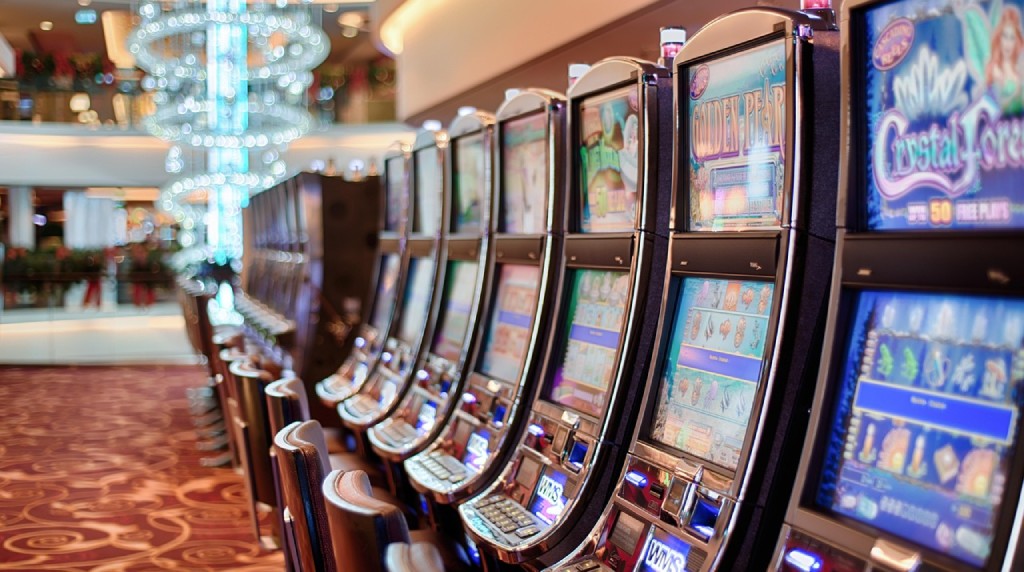 Slot Machines in a Casino Venue