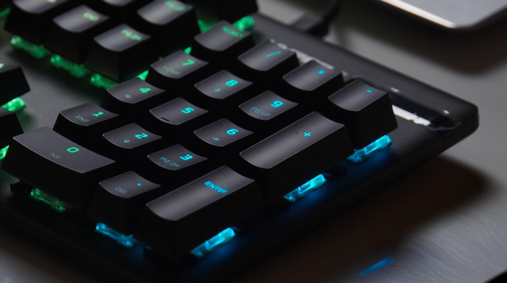 Keyboard of a Gaming Computer