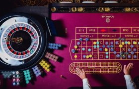 Roulette Layout Seen from Above