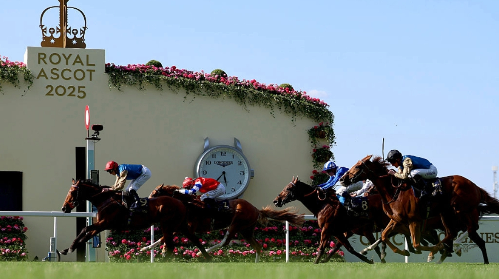 James Doyle Riding Haatem to Win at Royal Ascot in 2025