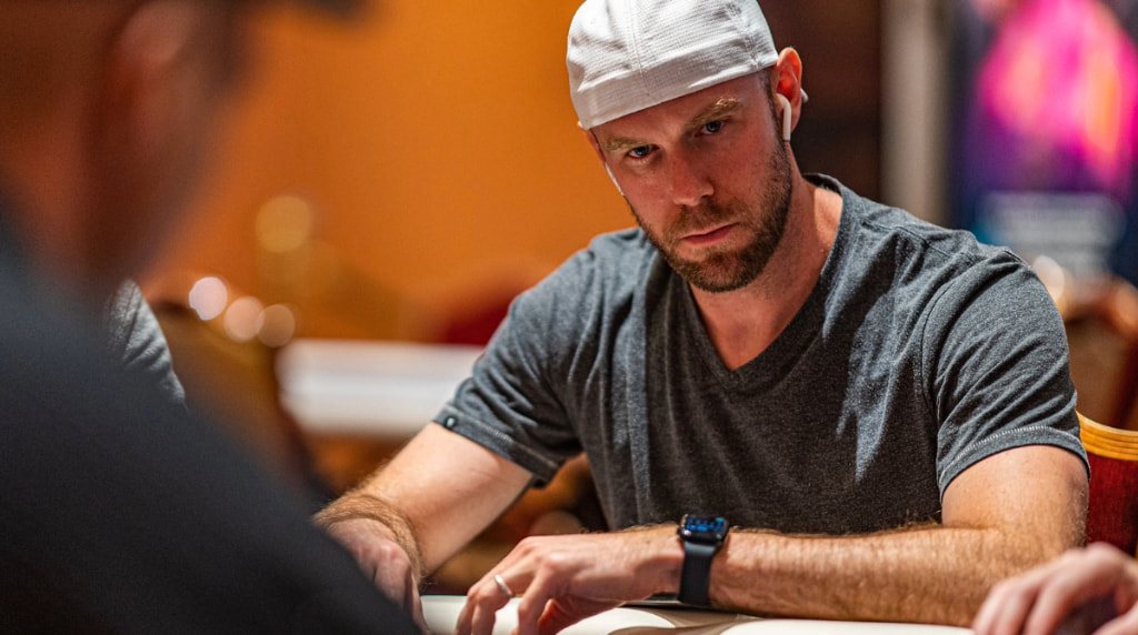Poker Player Seth Davies in Action
