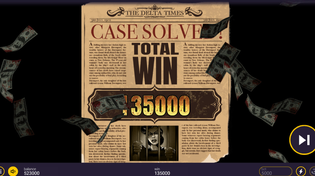 Big Win on the Alibi Slot