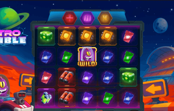 Astro Rumble Slot in Action