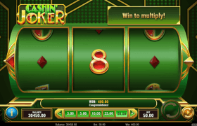 Screenshot of Play'n GO slot Cashin' Joker
