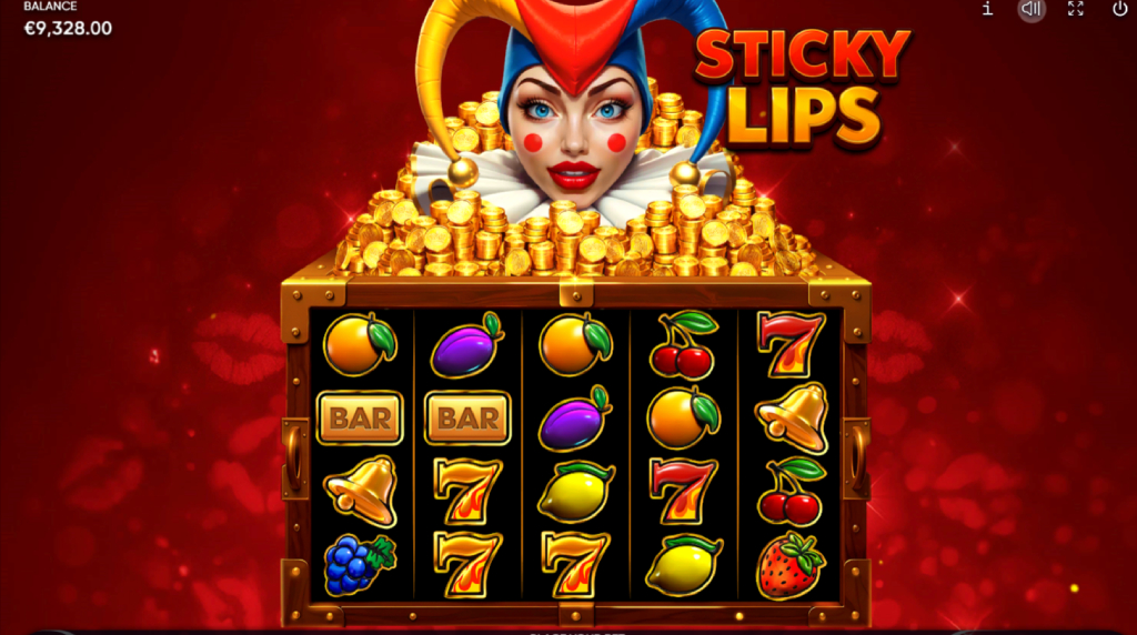 Screenshot of Endorphina Sticky Lips