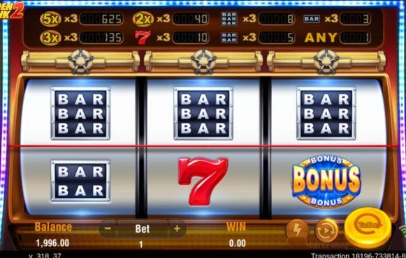 Screenshot from the New Golden Bank 2 Slot by TaDa Gaming