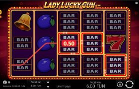 Screenshot from the New Lady Lucky Gun Slot by BGaming