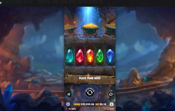 Screenshot from the New Master Gems Slot by Pragmatic Play