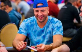 WSOP Main Event Winner, Michael Mizrachi.
