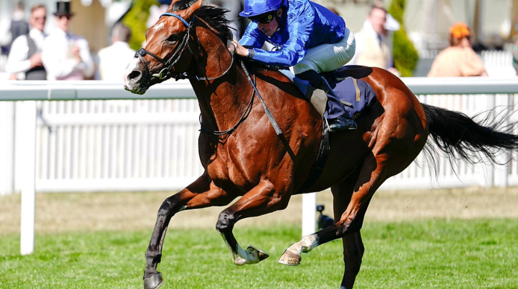 William Buick Riding Ombudsman to Victory at Royal Ascot 2025