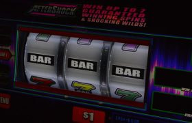 Slotmaskin med tre lika BAR-symboler