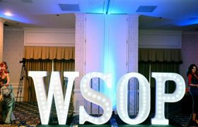 WSOP Sign and Artwork