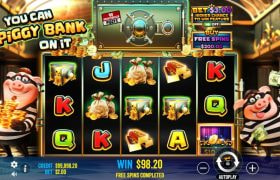 Skärmbild av nya You Can Piggy Bank on It från Pragmatic Play