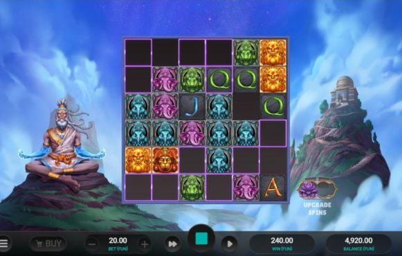 Screenshot from the New Aura God Slot by Relax Gaming